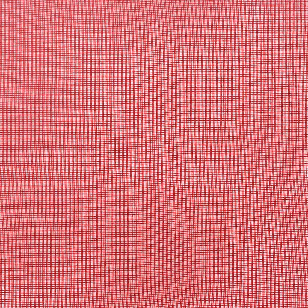 Berkfield Home Red Transparent Voile Curtains with Rod Pockets, 2 Pack, H 175 cm x W 140 cm – 5