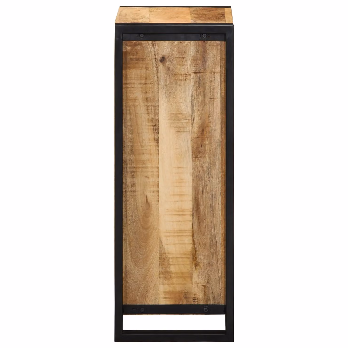 Berkfield Home Solid Wood Mango Bedside Cabinet in Brown, W/D/H: 40 x 30 x 80 cm – 3