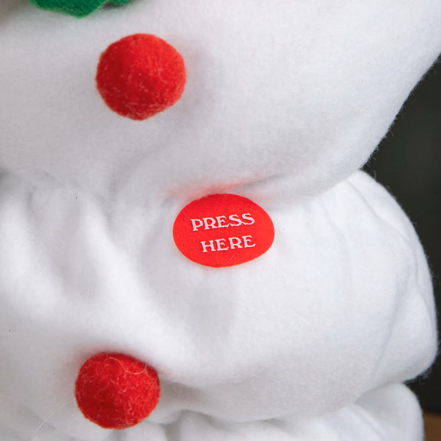 Samuel Alexander 35cm Singing and Dancing Animated Sherbert Snowman Christmas Tabletop Decoration in White, Red and Black – 4