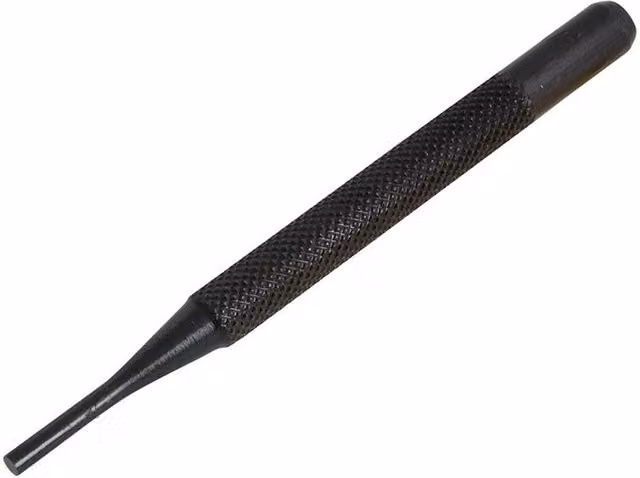 Faithfull Round Head Parallel Pin Punch in Multicolour Steel