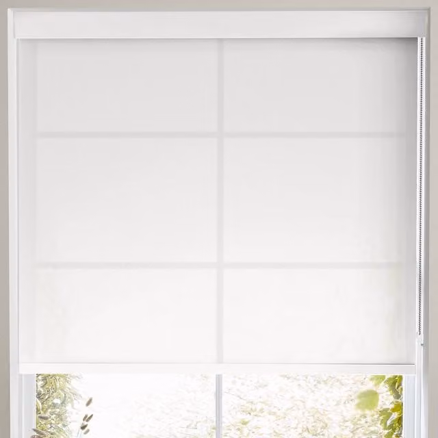 Terrys Olympus Translucent Made to Measure Roller Blind in White