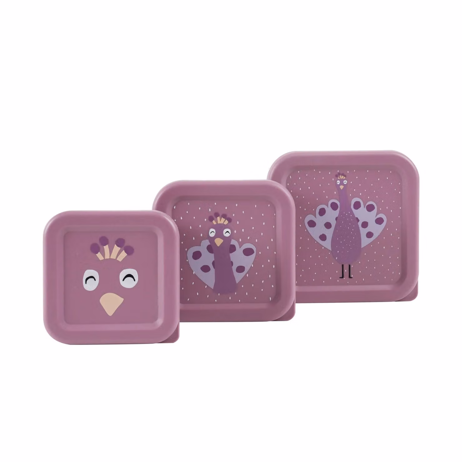 Trixie Mrs. Peacock Nesting Snack Box Set, 3 Pieces, Purple – 4