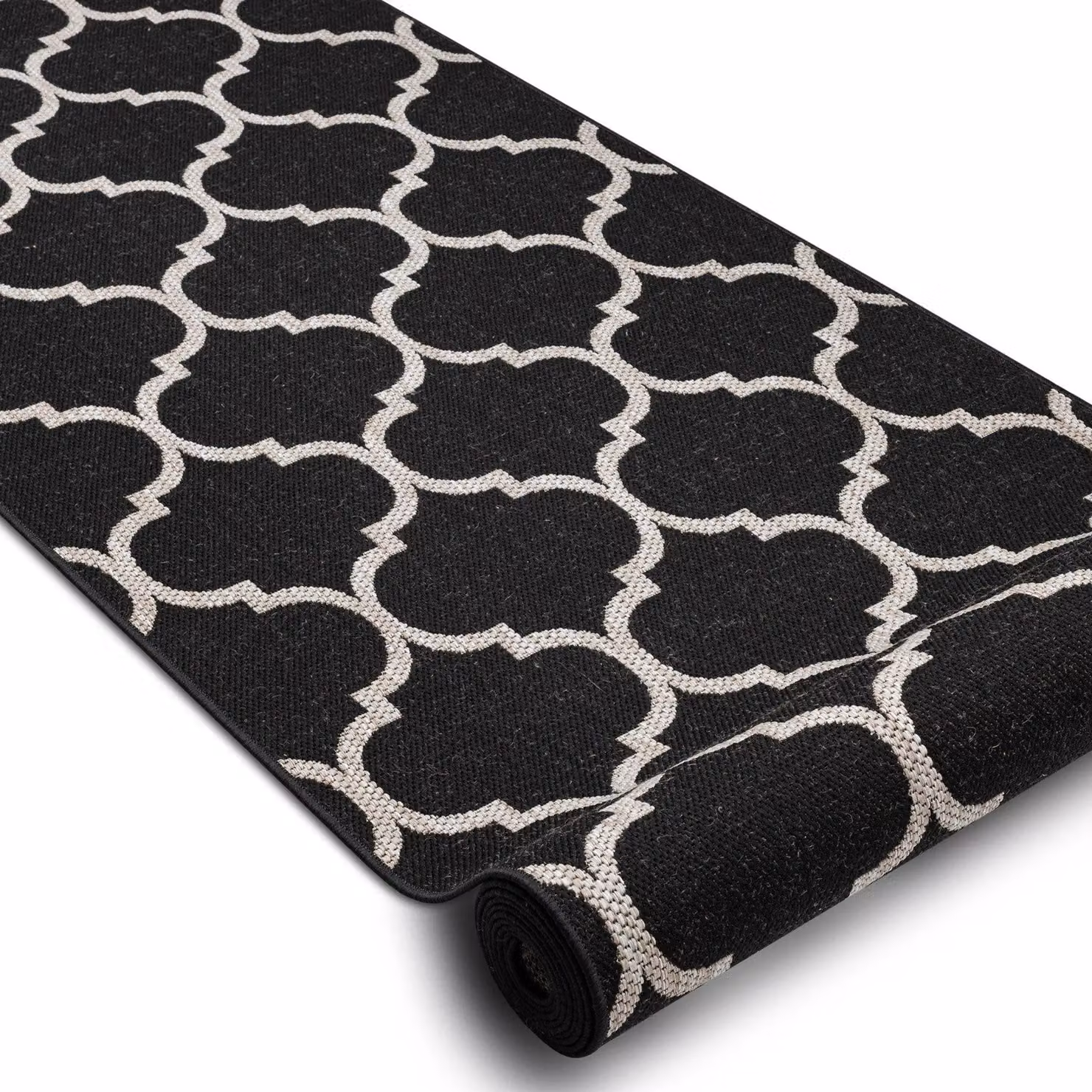 RugsX Floorlux Sisal Runner in Black, W: 70 cm, L: 260 cm – 2