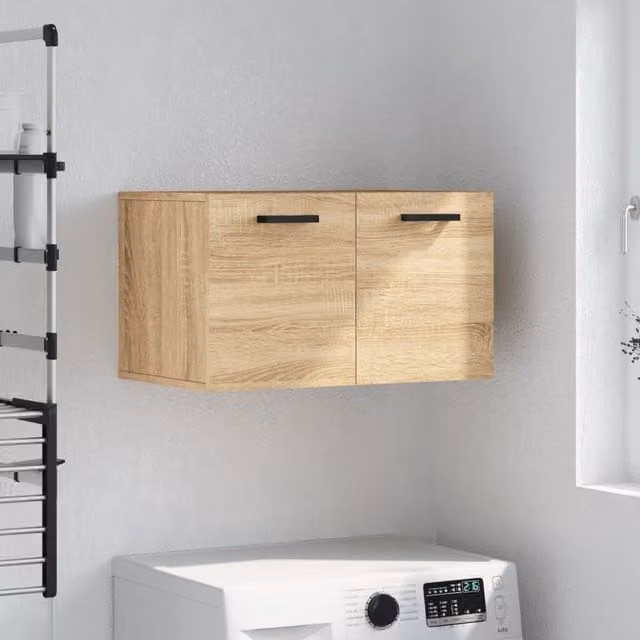Berkfield Home Sonoma Oak Wall Cabinet, Brown, W: 60 cm, D: 35 cm, H: 35 cm