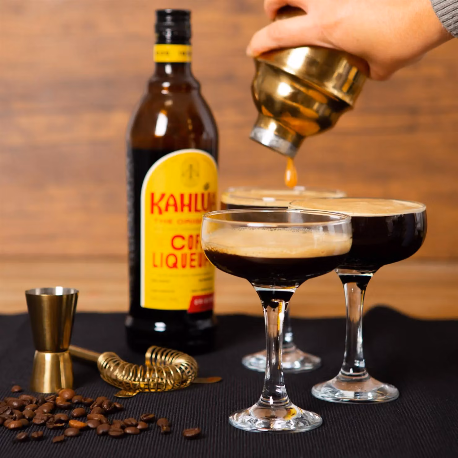 Rink Drink Espresso Martini Cocktail Glasses, Transparent, 200ml, Pack of 6 – 2