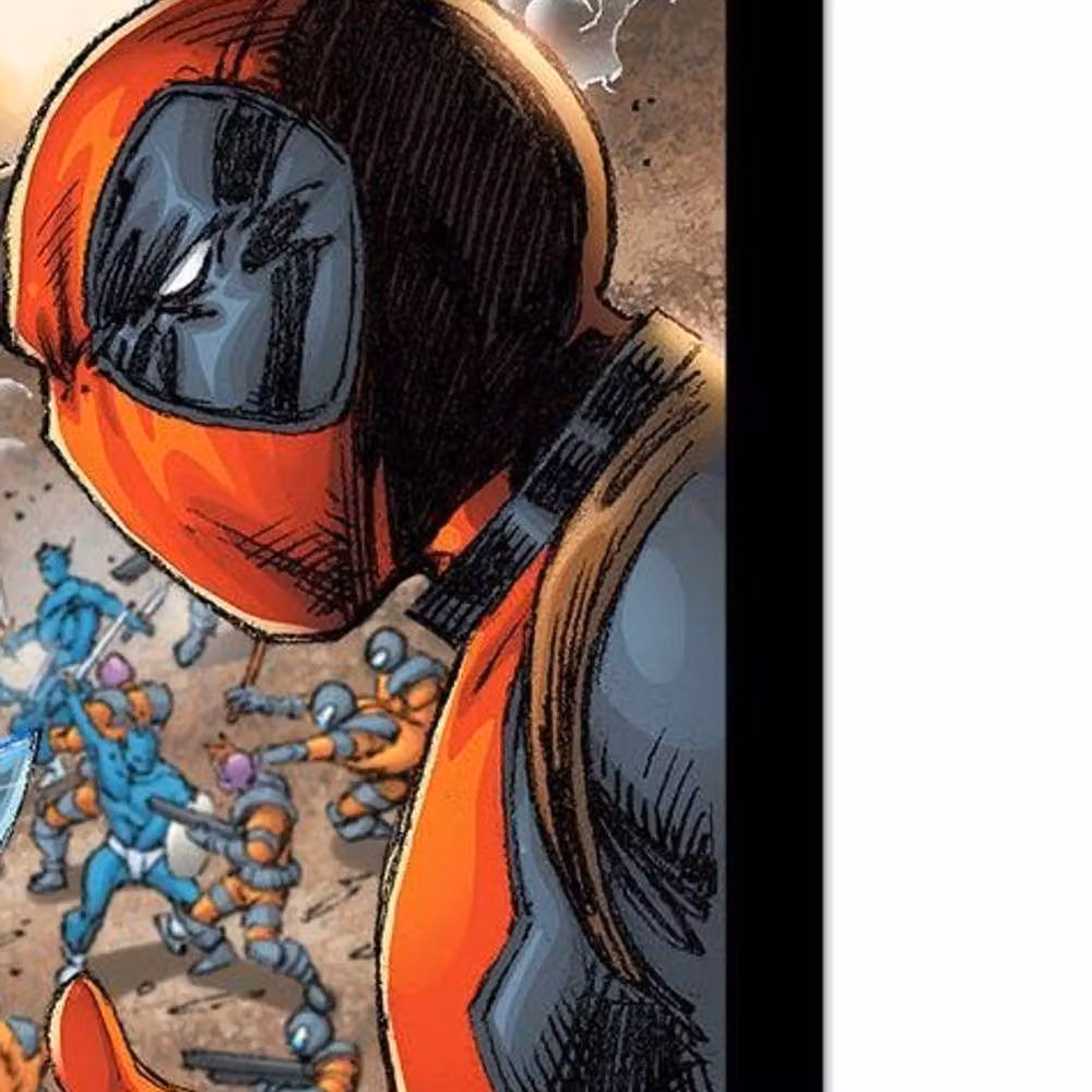 Deadpool VS Lady Multicolour Framed Paper Poster – 2
