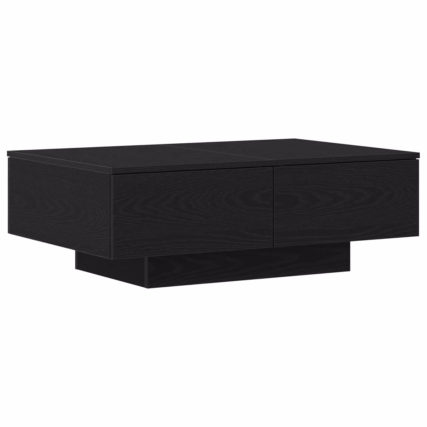 Berkfield Home Black Oak Coffee Table, W/D/H: 90 x 60 x 31 cm – 2