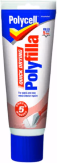 Polycell Quick Drying White Acrylic Polyfilla with Synthetic Resin