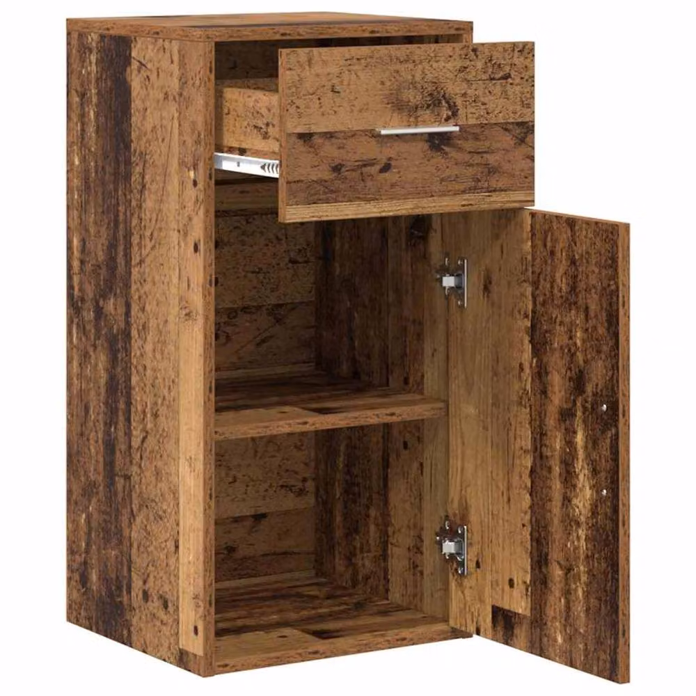Berkfield Home Modern Brown Engineered Wood Storage Cabinet – 3