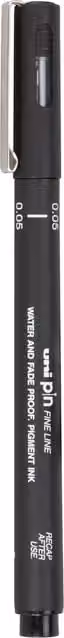 Uniball Fineliner Drawing Pen with Black Ink