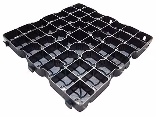 EcoBase Fastfit Garden Building Base Kit, Black – 1