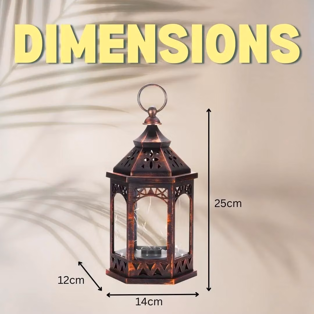 Marco Paul Battery Operated Firefly Garden Lantern in Bronze – 3