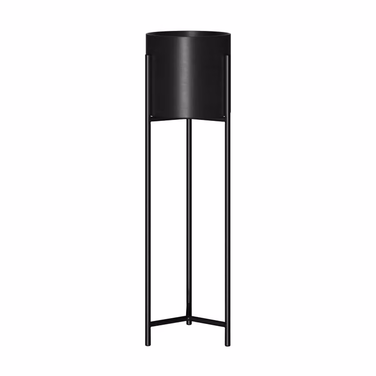 Dome Deco Juniper Planter L, Black