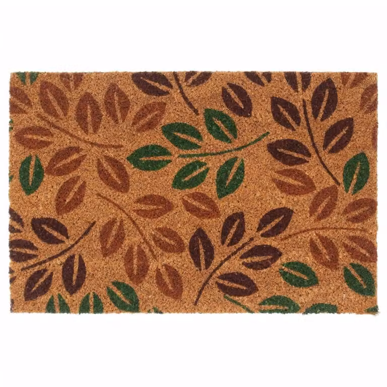 Berkfield Home Durable Tufted Coir Door Mat, Beige, W: 60 cm, D: 40 cm
