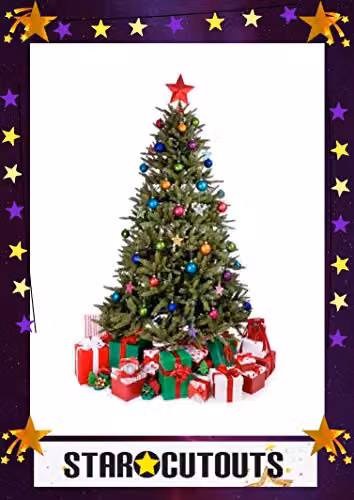 Small Brown Paper Star Cutouts for Christmas Decoration – 2
