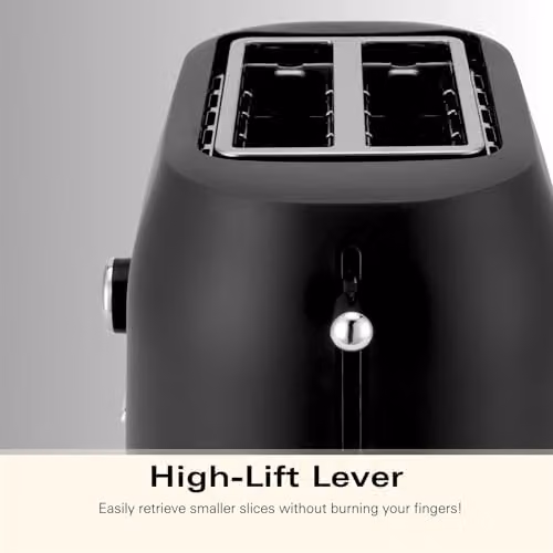 Hamilton Beach Ella 2 Slice Toaster, 800W, Black – 7