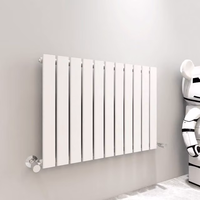 MCC Direct Designer Flat Panel Single Radiator, White, H: 74.8 cm, W: 60 cm