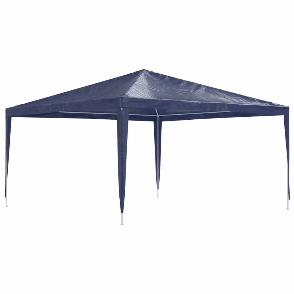 Berkfield Home Blue Hip Party Tent W: 4 x D: 4 m – 3