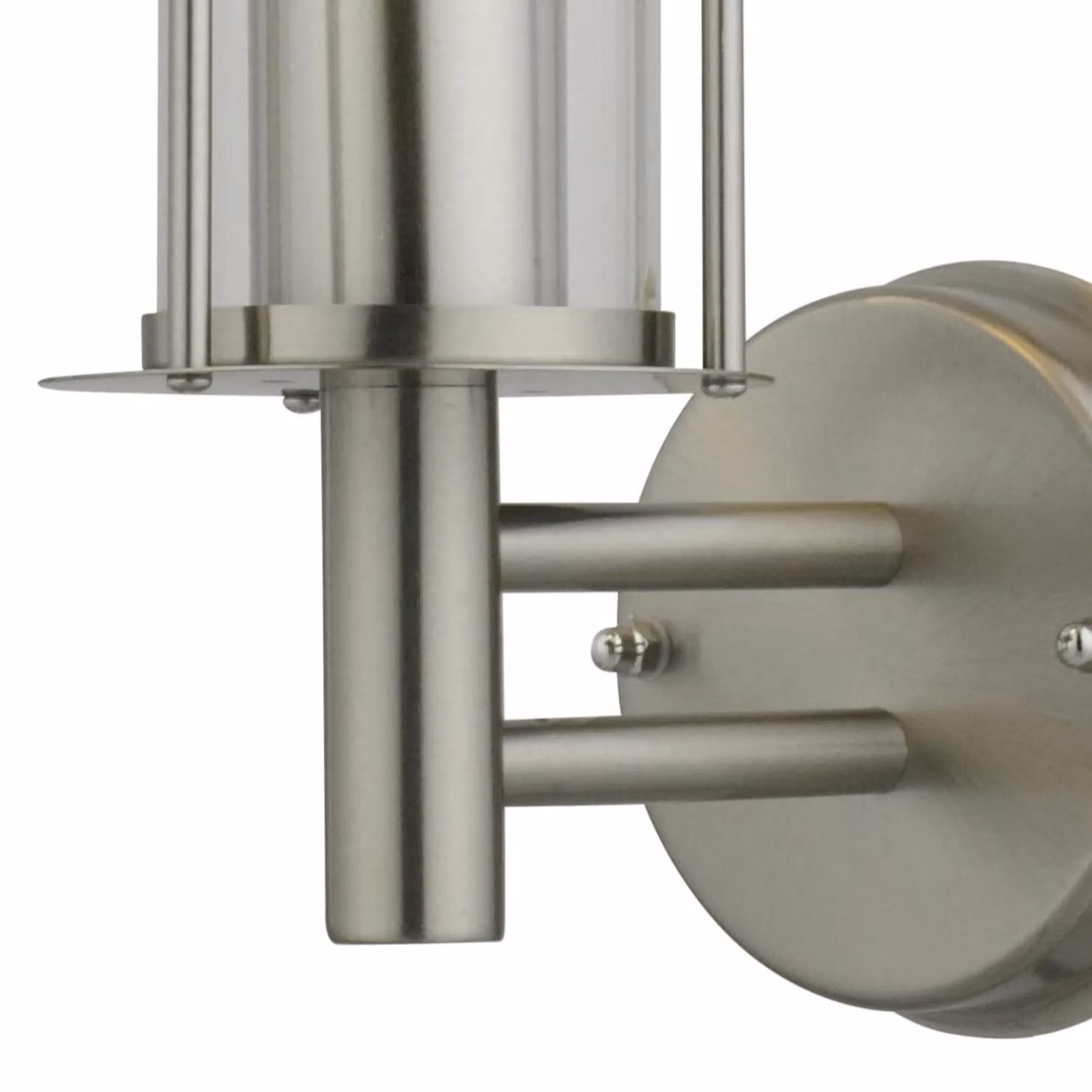 First Choice Lighting Treviso Silver Brushed Stainless Steel Outdoor Wall Light – 2
