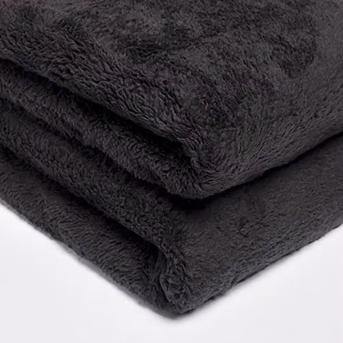Brentfords Black Teddy Fleece Throw Blanket, W/D/H: 125 x 150 cm – 4