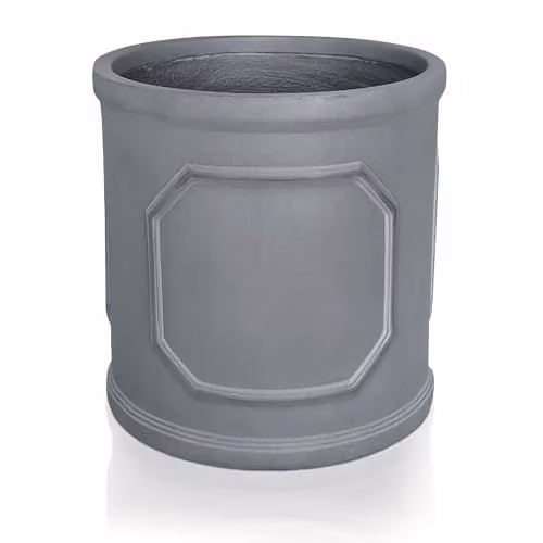 IDEALIST Grey Reinforced Stone Planter, 45 cm Diameter, 57 l – 2
