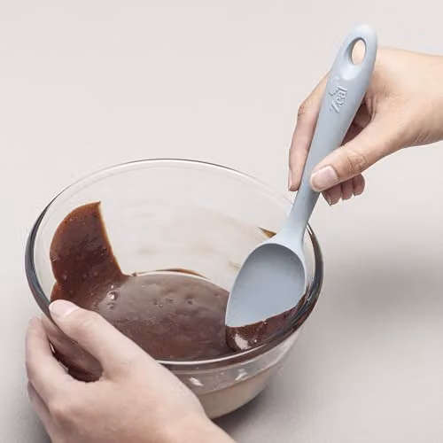Zeal Silicone Non-Scratch Spatula Spoon in Blue, W/D/H: 4.4 x 2.2 x 20 cm – 4