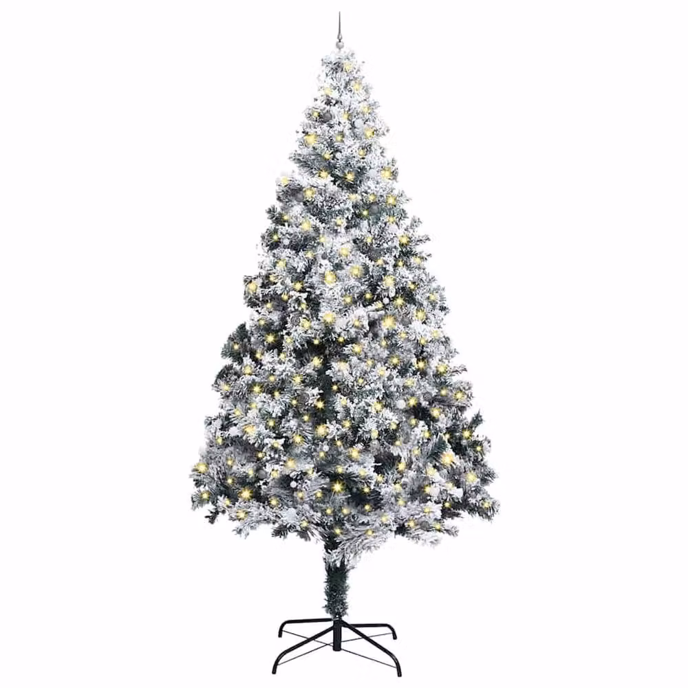 Berkfield Home Artificial Pre-lit Christmas Tree with Ball Set, Green, Height: 400 cm – 3