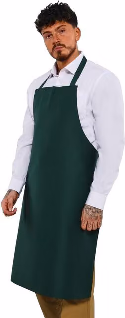 BonChef Cotton Full Length Professional Apron in Green – 1
