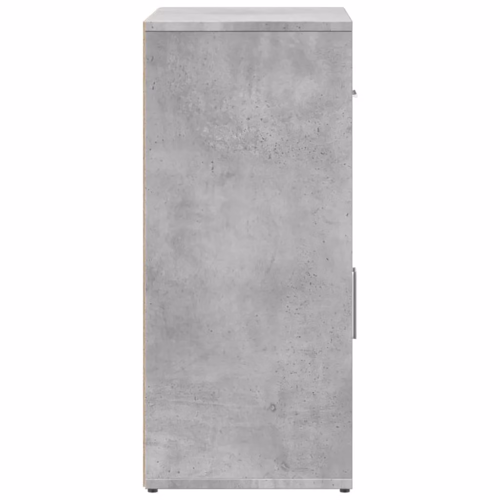 Berkfield Home Sideboard in Concrete Grey, W/D/H: 60 x 31 x 70 cm – 2