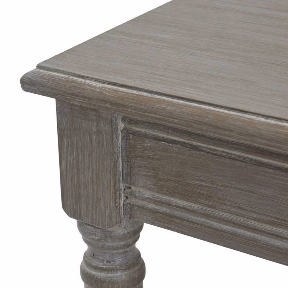 Lemon Pavilion Furniture and Decor The Serene Rattan Collection Coffee Table in Grey, W: 120 cm, D: 60 cm, H: 48 cm – 2