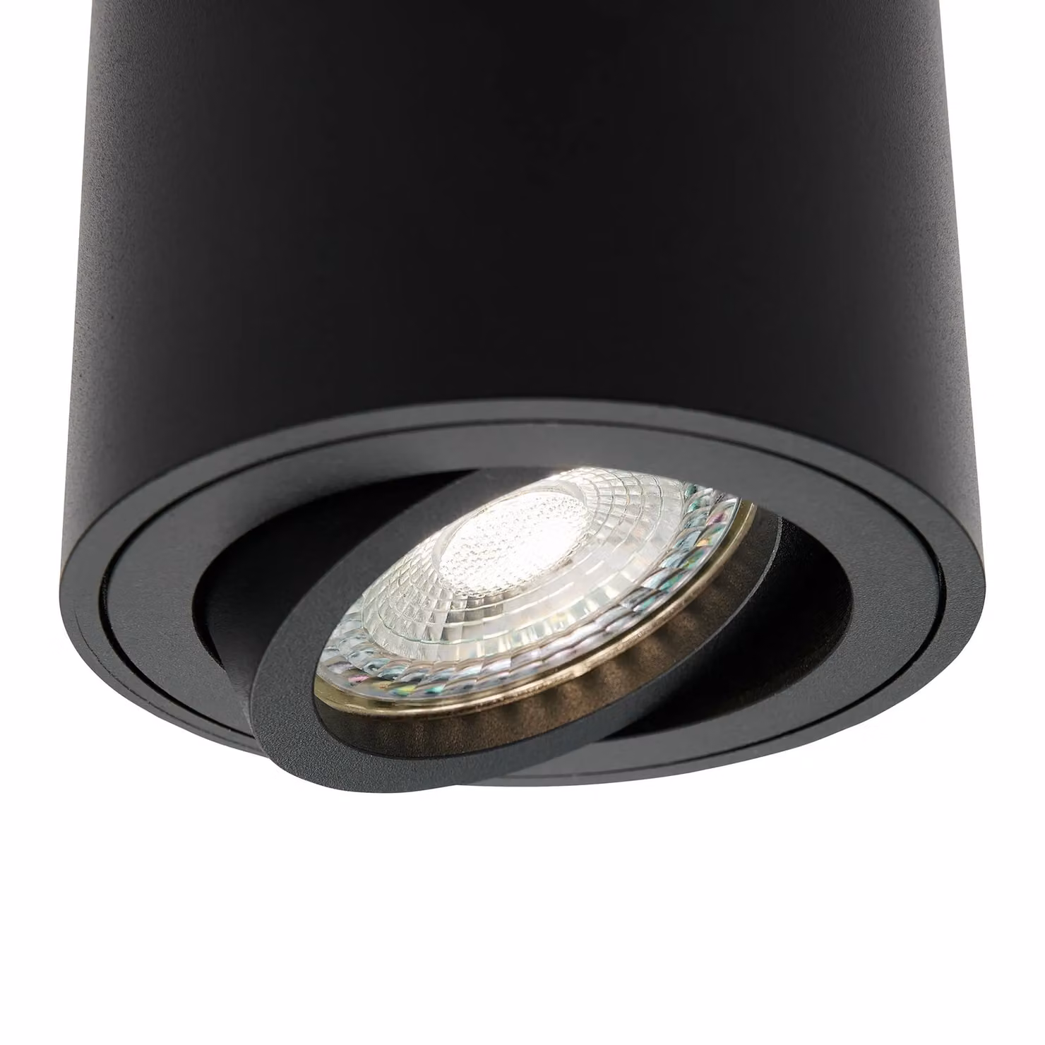 Nordlux Sabonis Black Metal Recessed Downlight for Kitchen with GU10 Mains Connection – 3