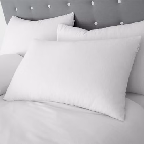 Catherine Lansfield White Brushed Cotton Flannelette Pillowcase Pair, W/H: 50 x 75 cm – 1