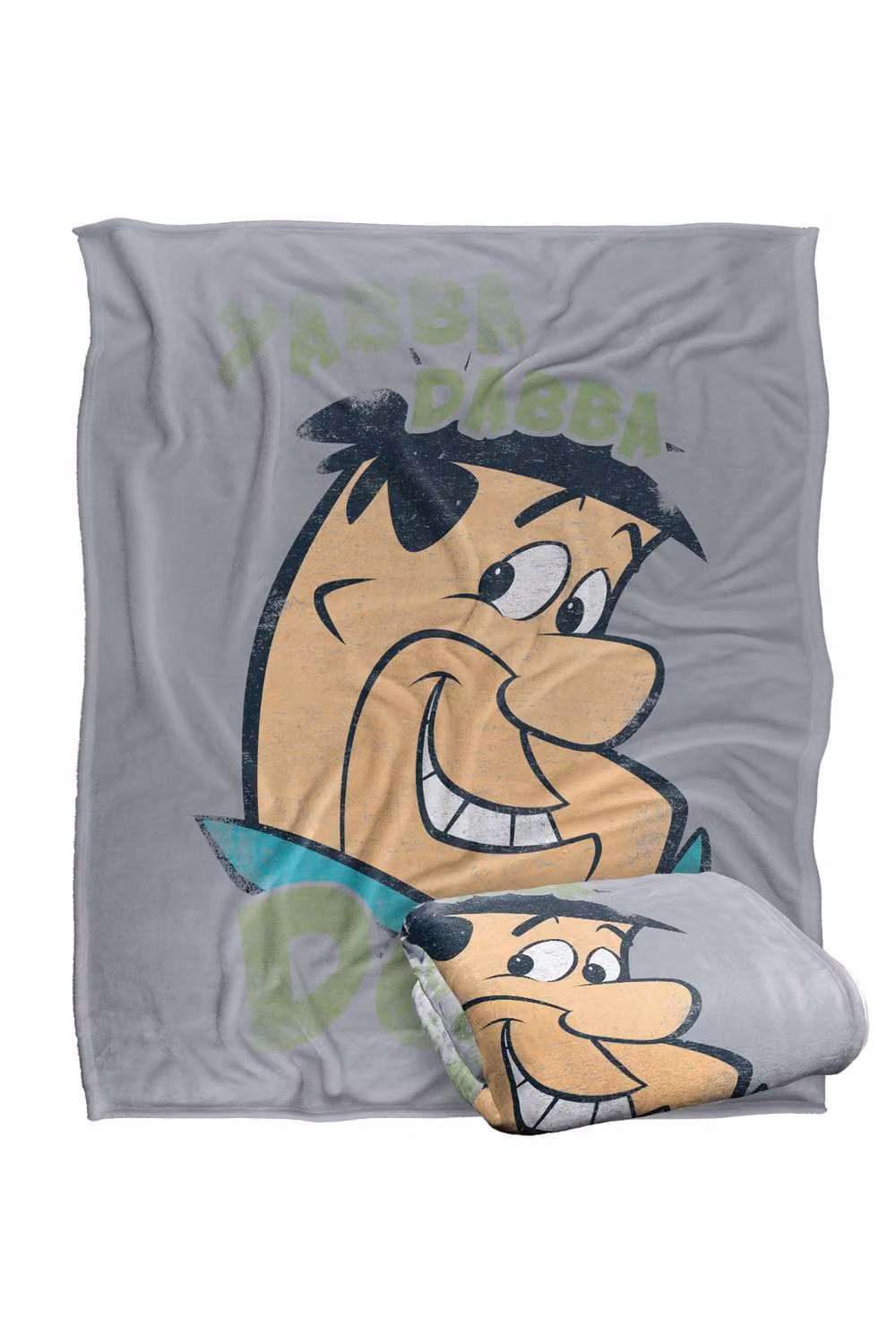 Warner Bros. Vintage Yabba Multicolour Fluffy Polyester Throw Blanket for Adults, Extra Large – 2