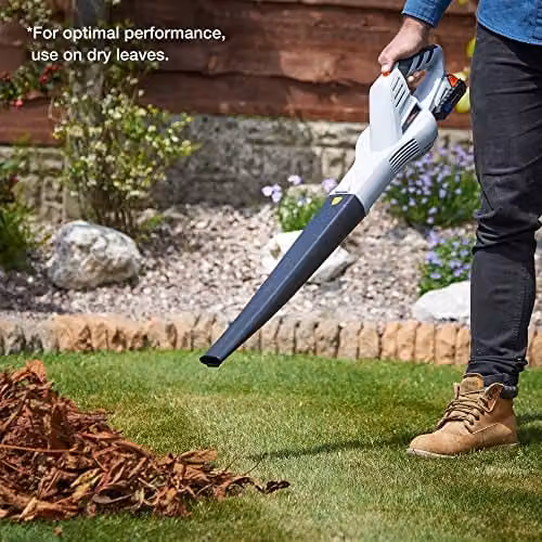 VonHaus G-Series Cordless 20V Leaf Blower in Black and Grey with Rechargeable Battery and Charger – 2