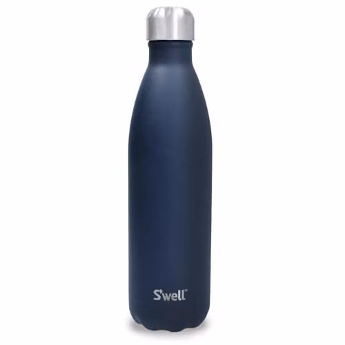 S'well Stainless Steel Vacuum Insulated Reusable Water Bottle, 750ml, Blue