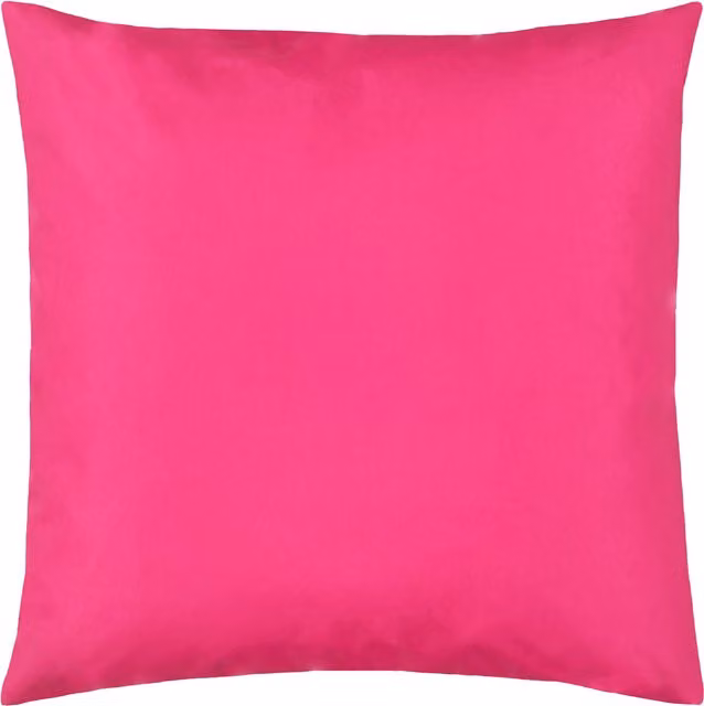 Terrys Plain Pink Square Outdoor Filled Cushion W/D/H: 55 x 55 x 55 cm
