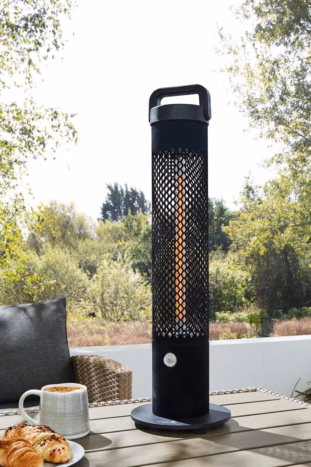 BHS Lighting 1200W Free Standing Radiant Heater in Black – 2