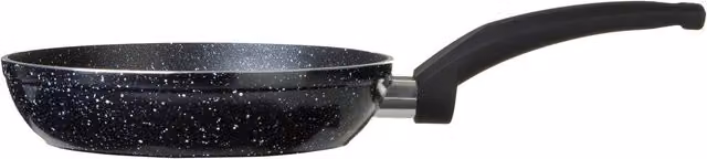 Orsina 20cm Non-Stick Aluminium Frying Pan in Black