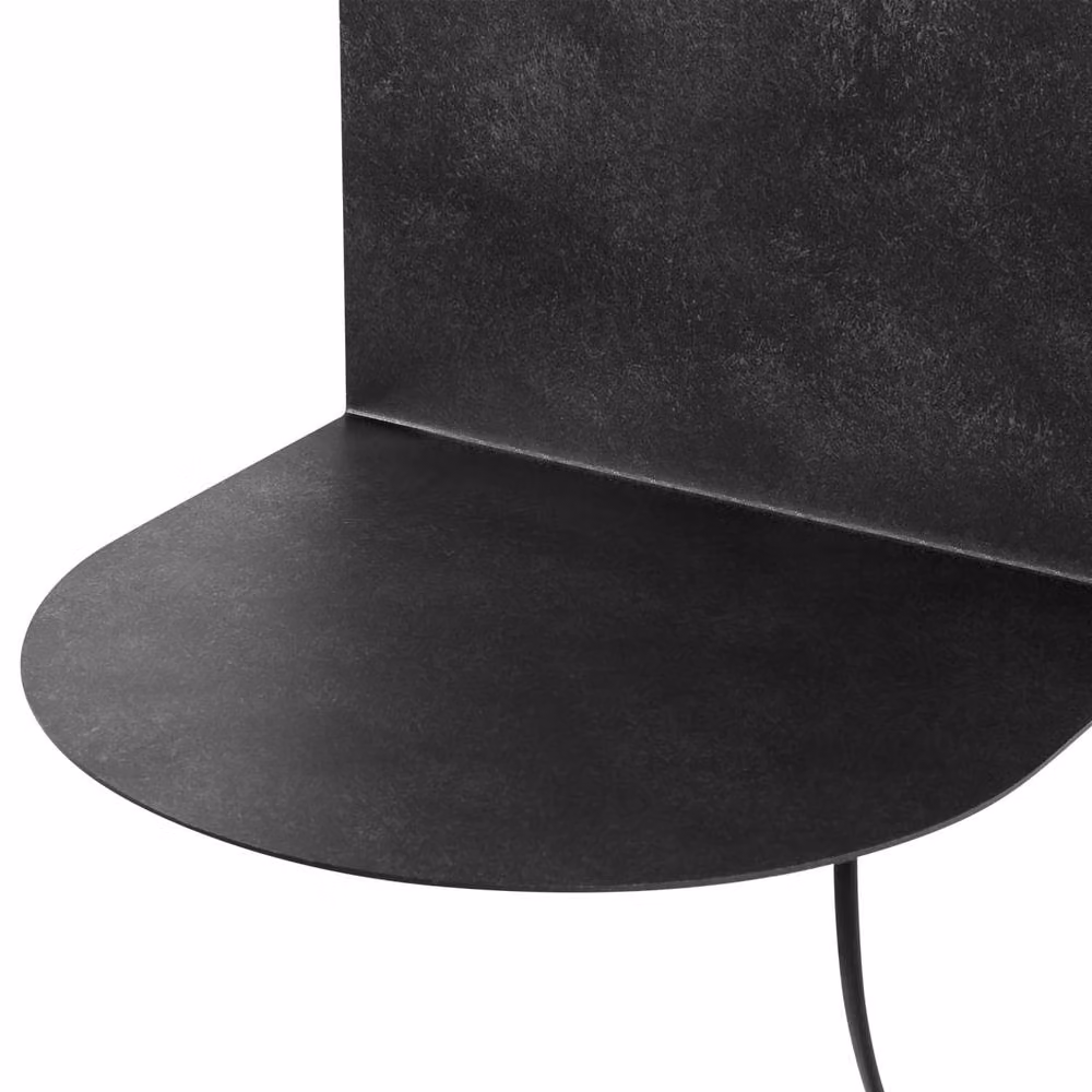Wyld and Coco Grey Wall Lamp with Glass Shade and Metal Finish – 4