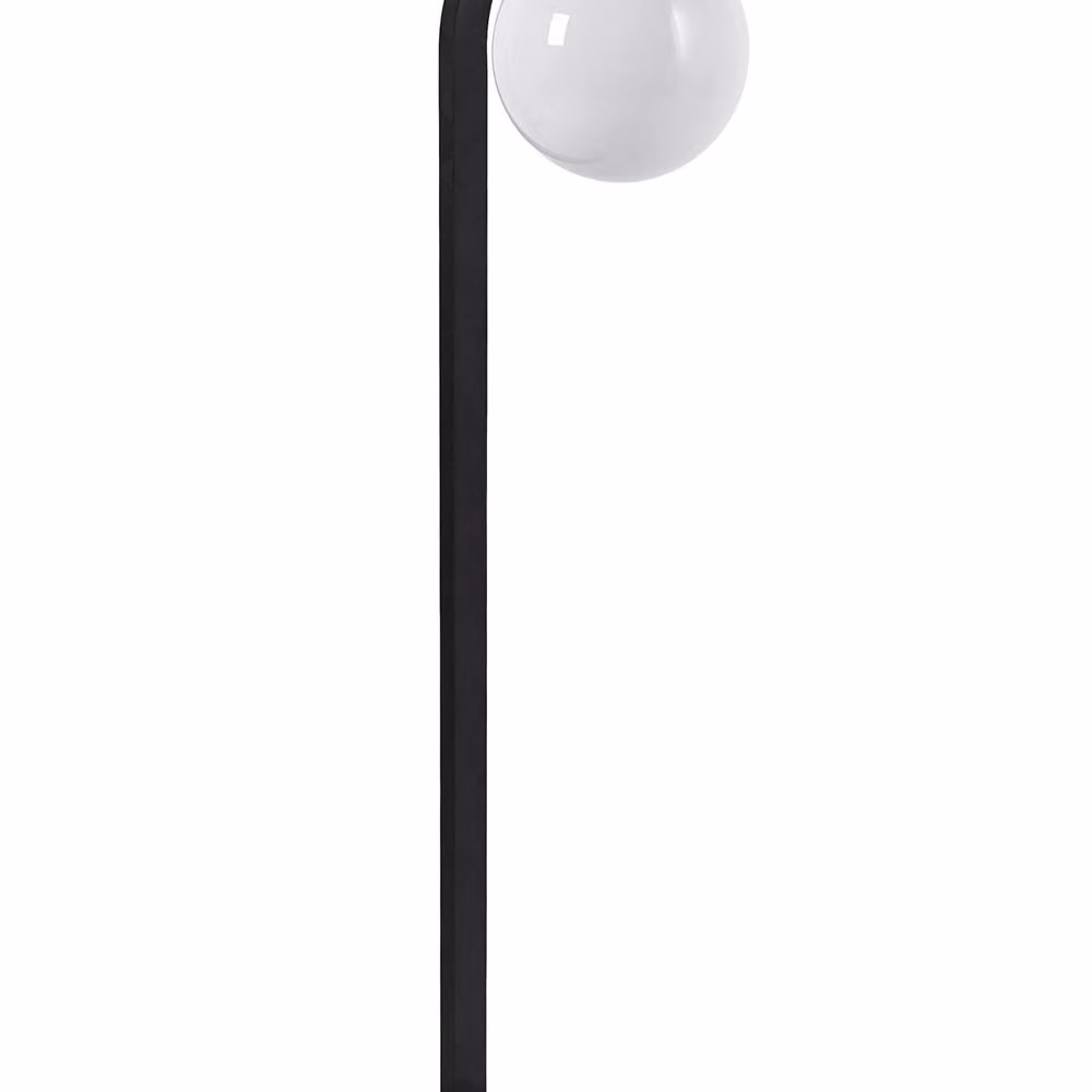 Wyld and Coco Black Aluminium Bollard Light for Garden and Terrace, Height: 105 cm – 2