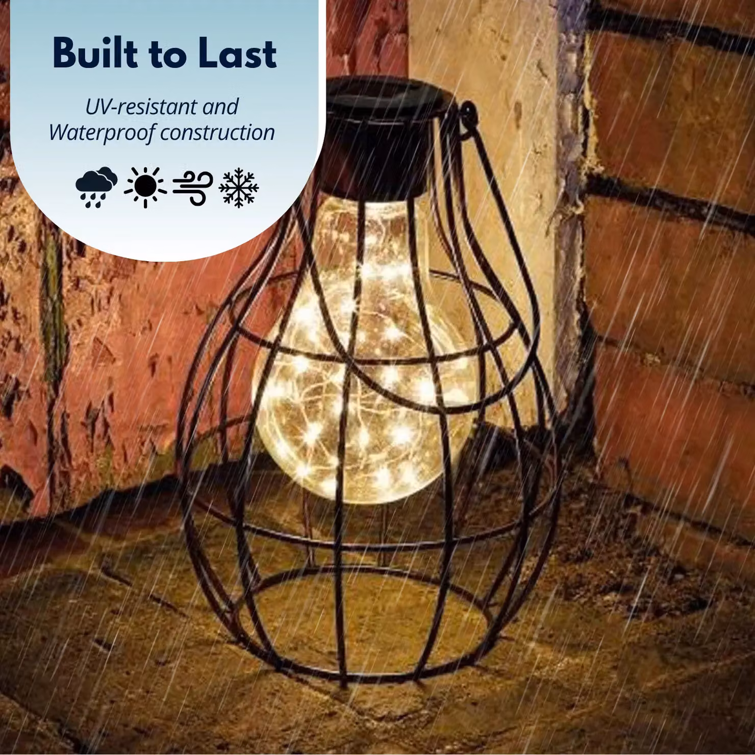 Marco Paul Bronze Metal Firefly Solar Powered Garden Lantern – 4