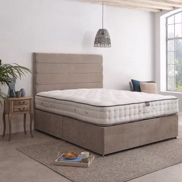 Hargreave & Flynn Ashbrook 1000 Pocket Mattress, White, W: 140 cm x D: 200 cm, H3