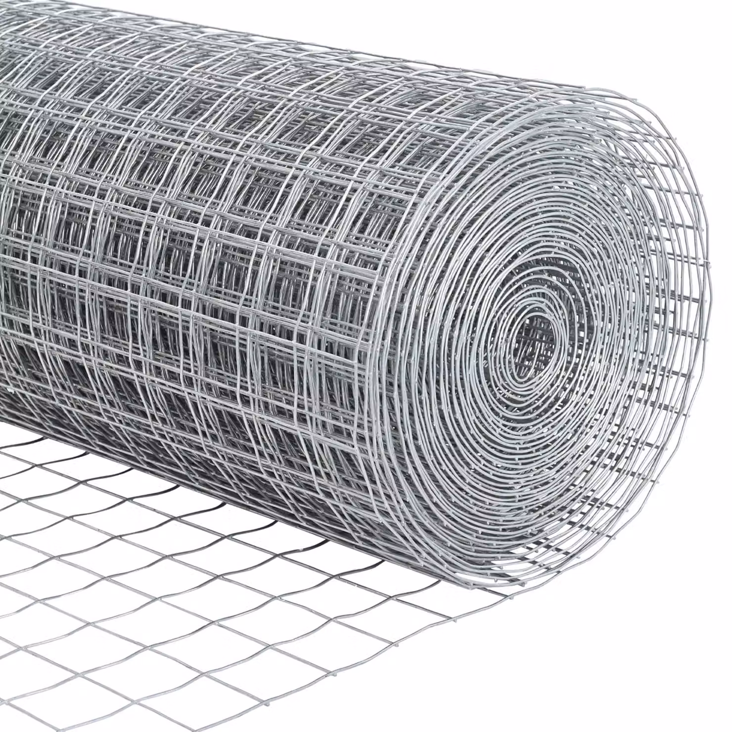 Berkfield Home Euro Fence Galvanised Steel in Silver, W: 60 cm, L: 25 m – 4