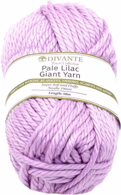 Divante Giant Yarn in Pale Lilac