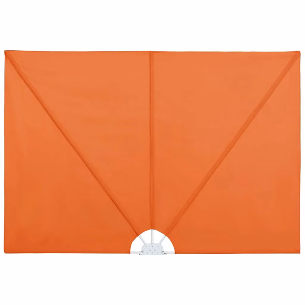 Berkfield Home Collapsible Terrace Side Awning in Terracotta Brown, W: 240 cm, H: 160 cm – 2