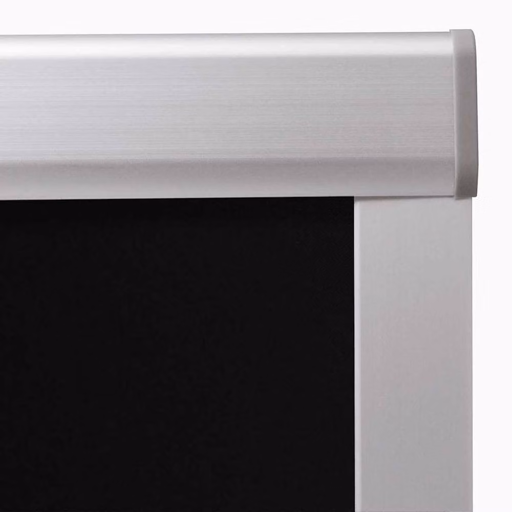 Berkfield Home Blackout Roller Blind in Black, Thermal Insulating Polyester – 3