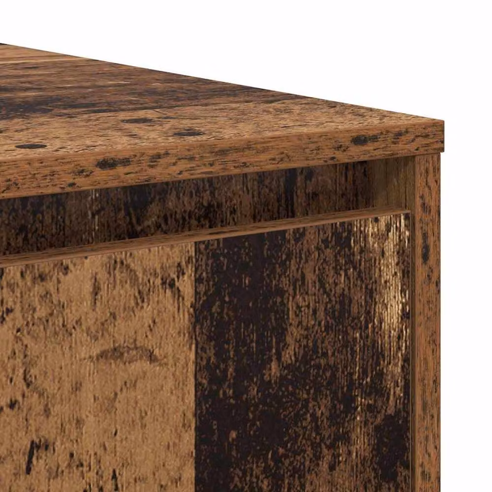Berkfield Home Modern Square Coffee Table in Brown, W/D/H: 80 x 80 x 31 cm – 5