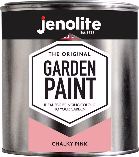 Jenolite Matt Pink Weatherproof Multi-Surface Wood Paint, 1 l