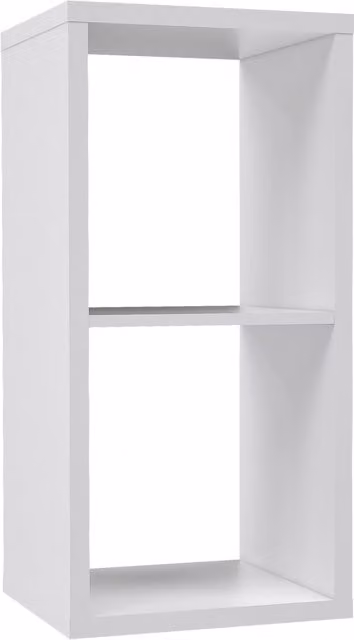 Furniture To Go Mauro Modern 1 Shelf Storage Unit in White
