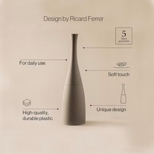 COSMIC Saku Minimalist Nordic Style Floor-Standing Toilet Brush and Holder in Matte Grey – 2